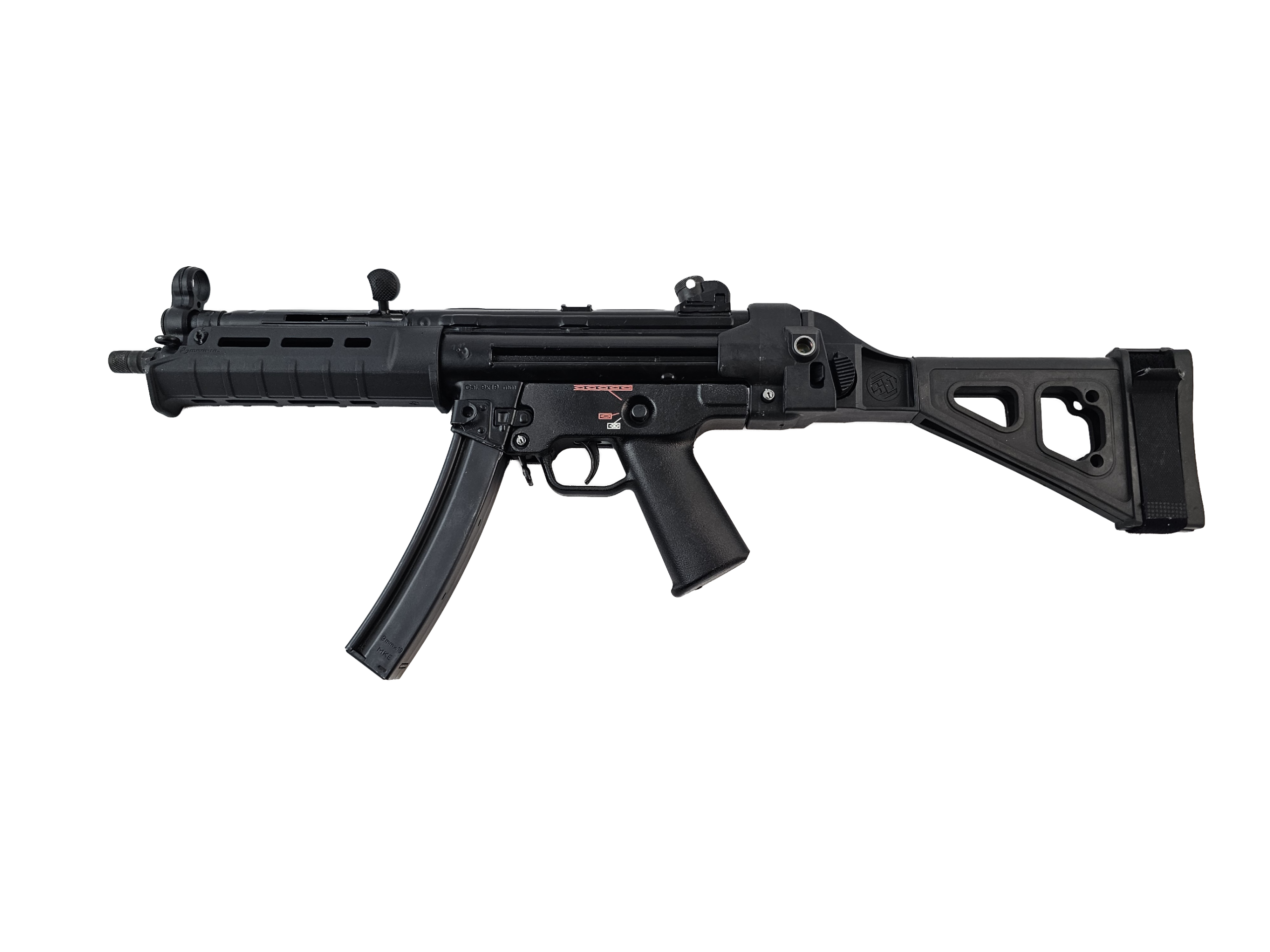 WHA MP5 full-size build configuration