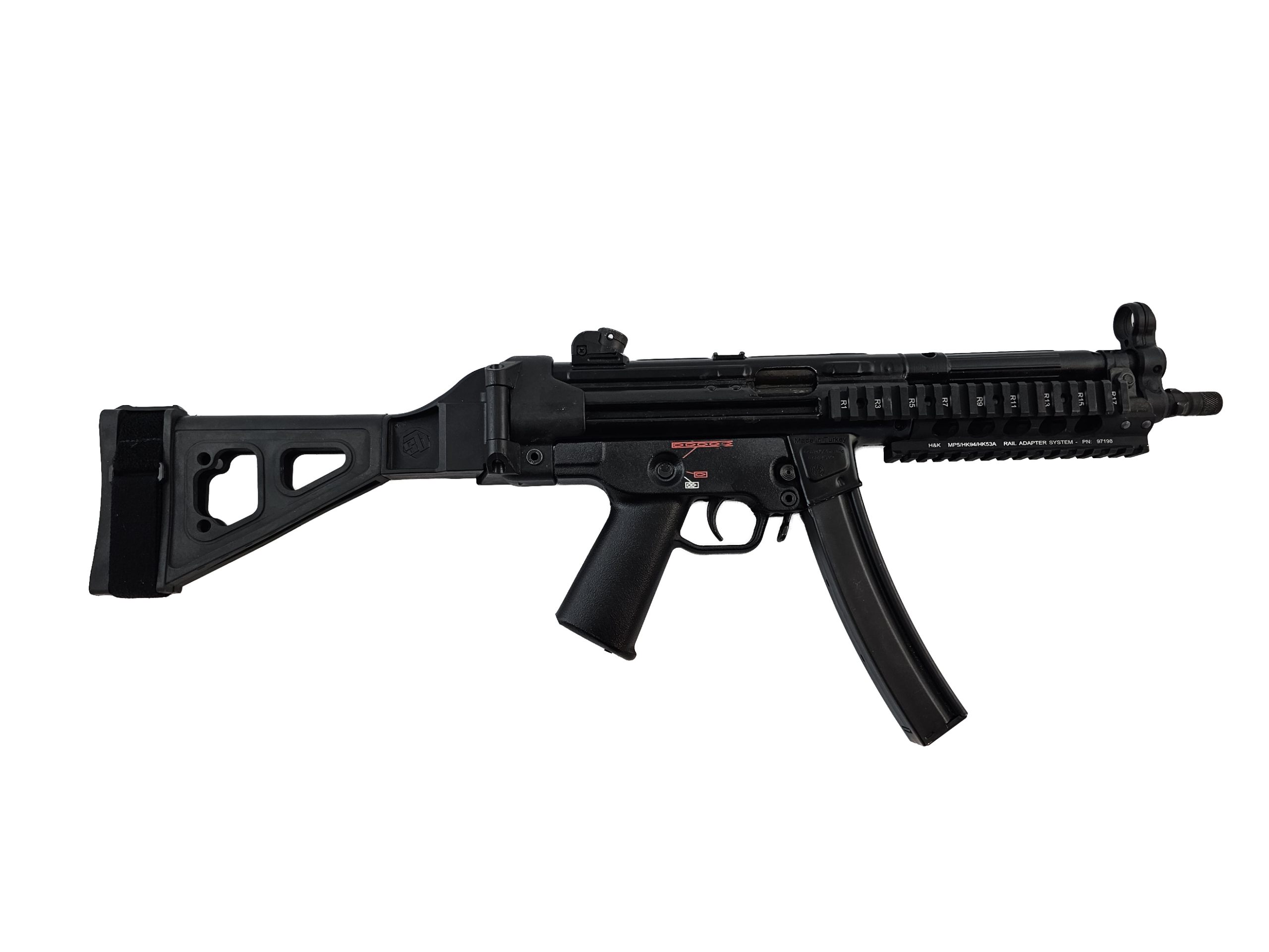 WHA MP5 full-size with SB brace