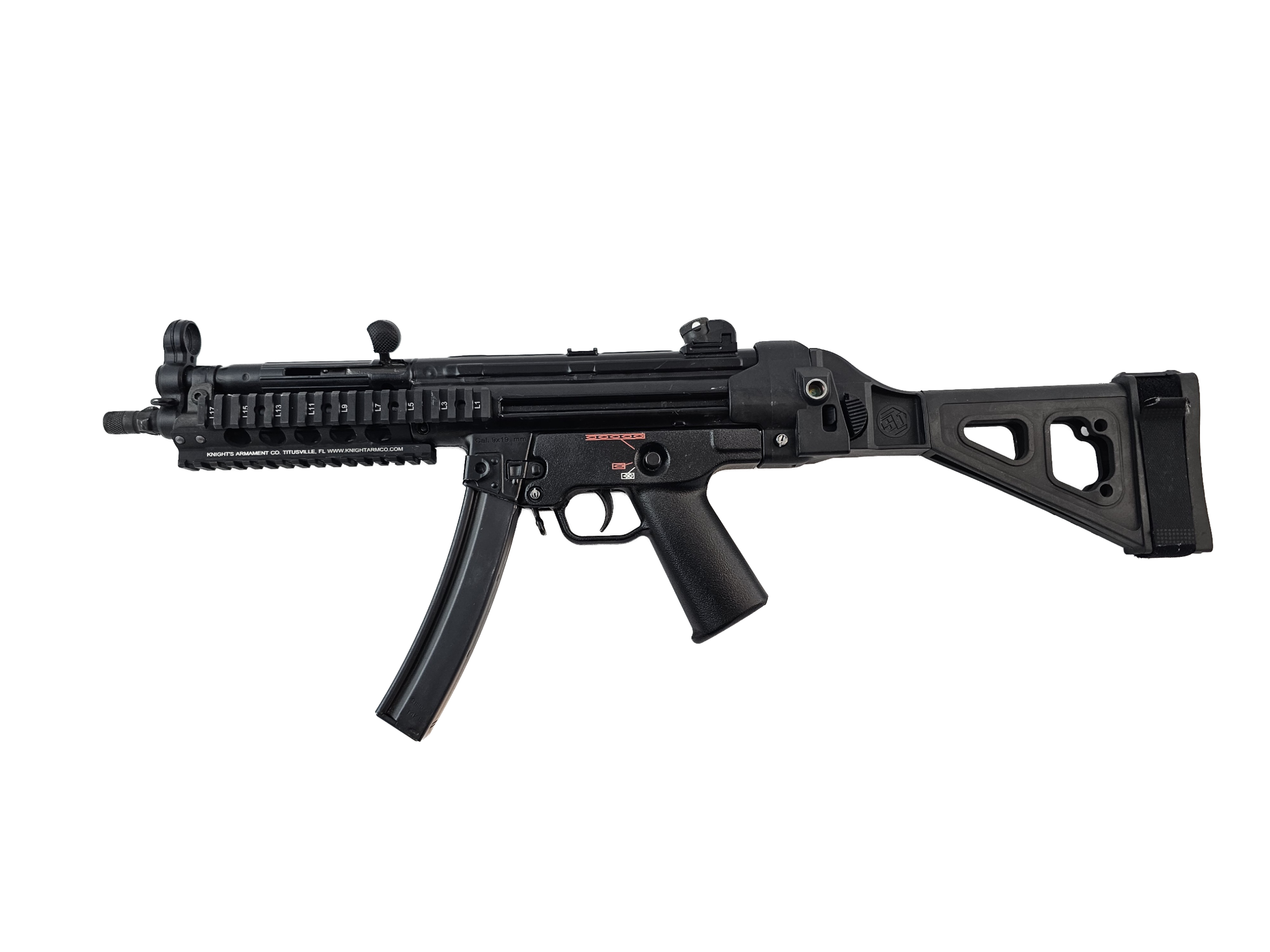 WHA MP5 full-size build configuration